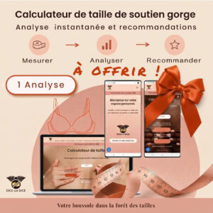 Calculateur de taille de soutien-gorge-1 diagnostic-Dice sur Dice-A offrir !